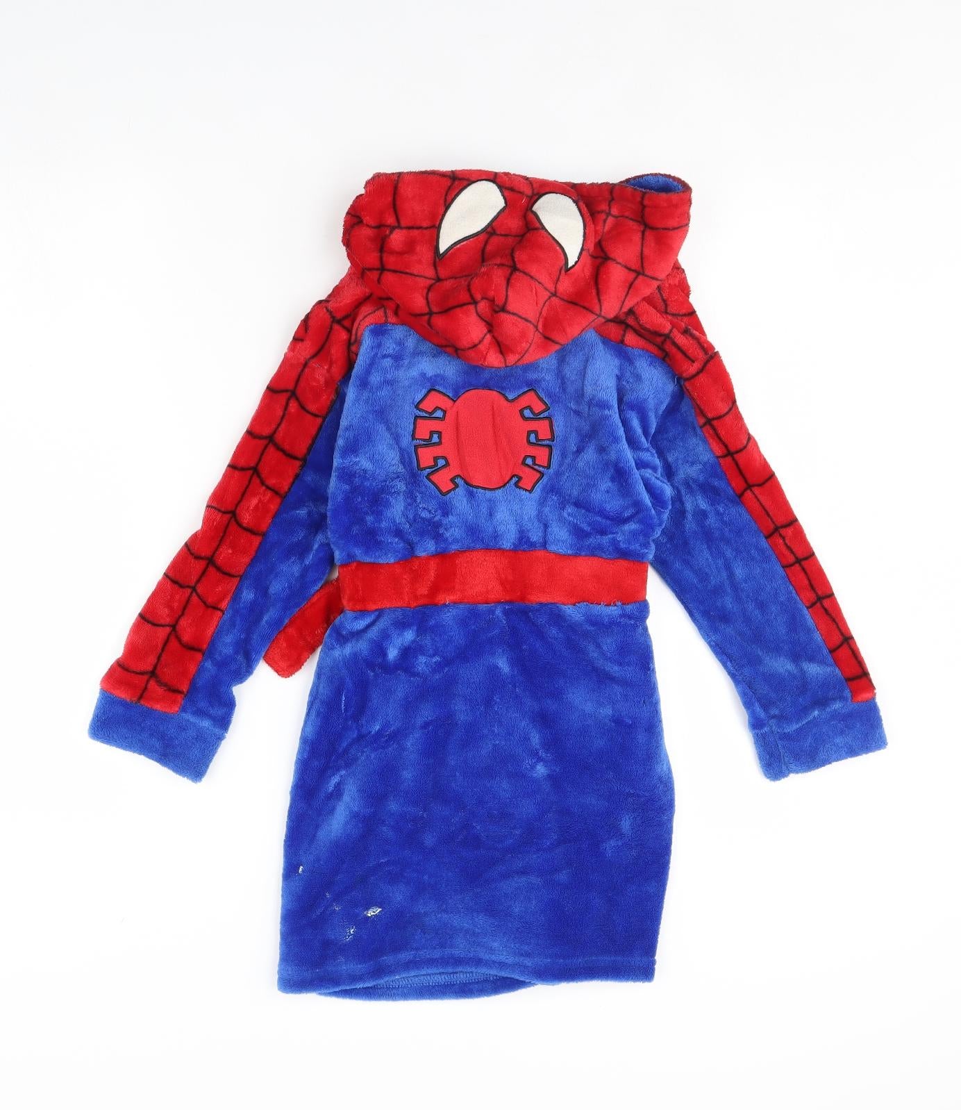 Primark Boys Blue Solid   Gown Size 5 Years  - Spider man