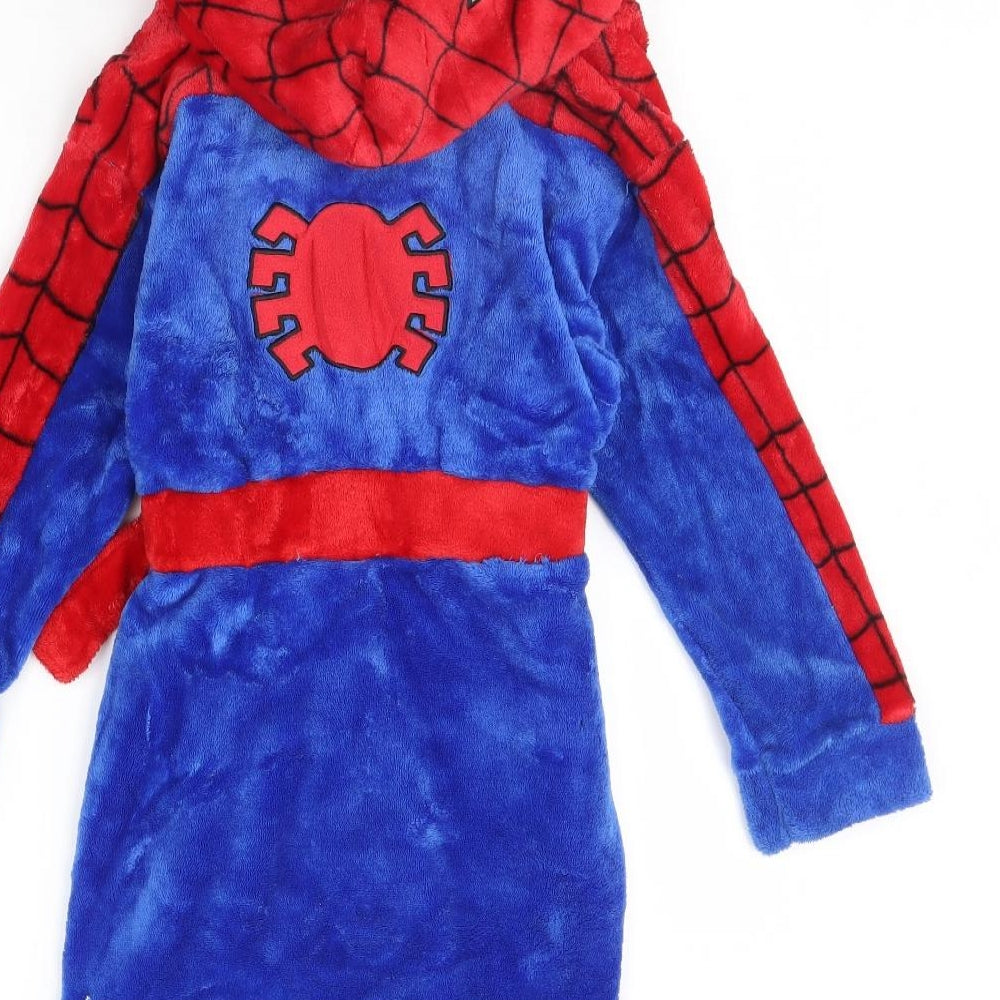 Primark Boys Blue Solid   Gown Size 5 Years  - Spider man