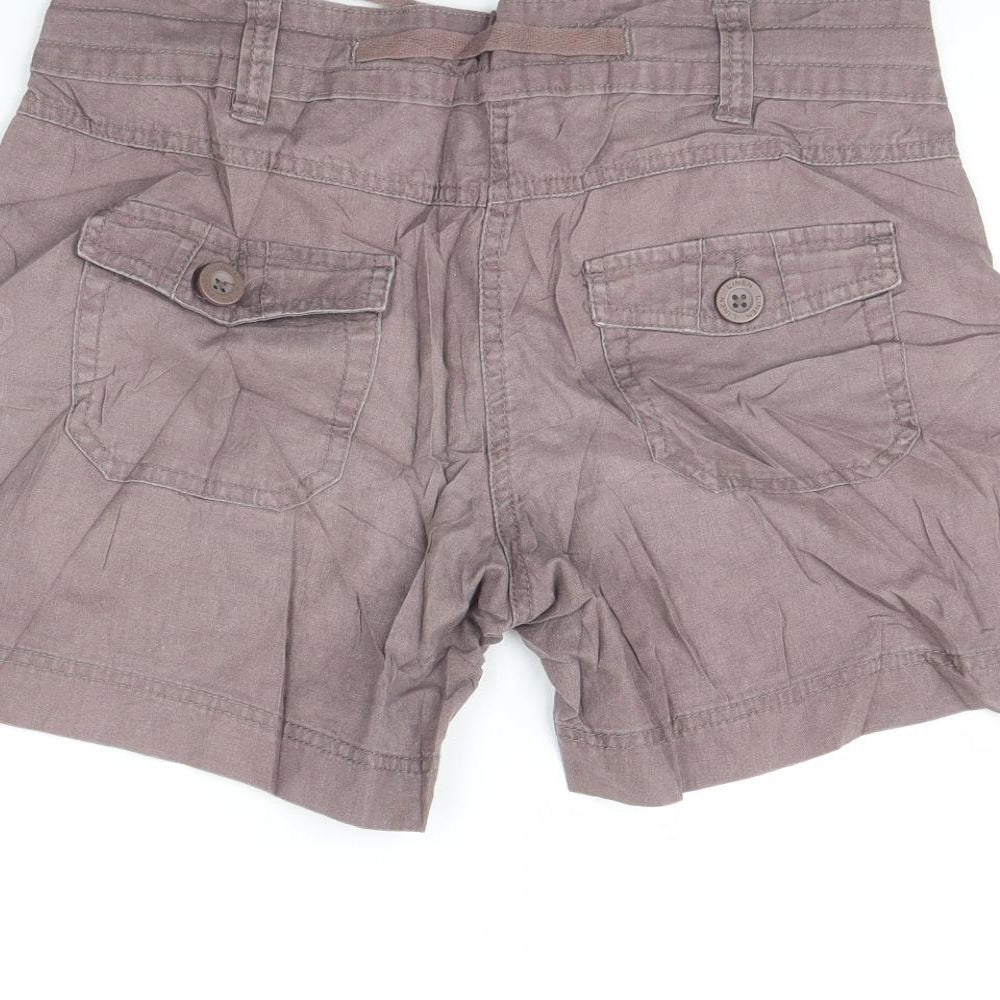 George Womens Purple   Cut-Off Shorts Size 12