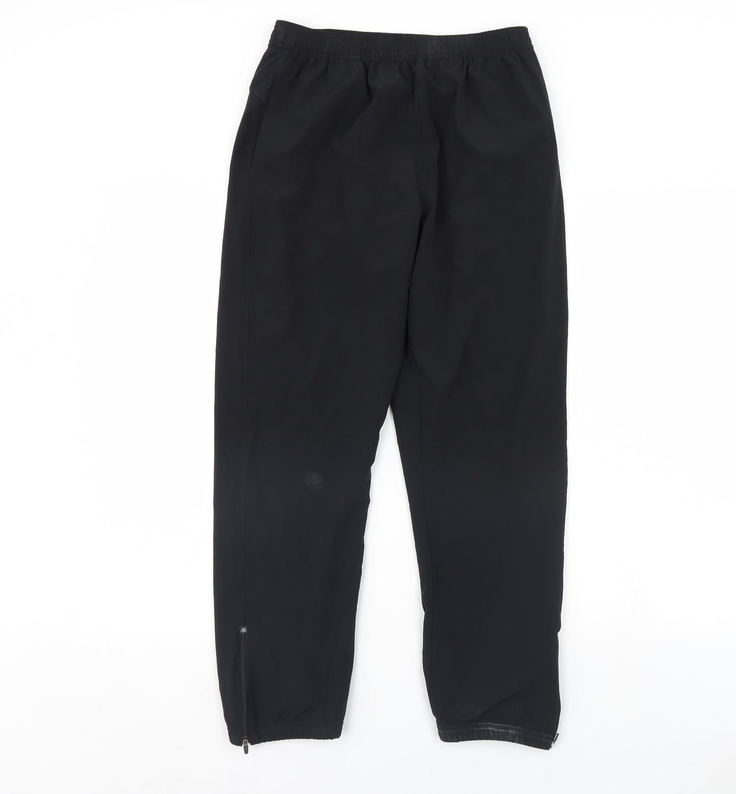 M&S Boys Black   Jogger Trousers Size 12 Years