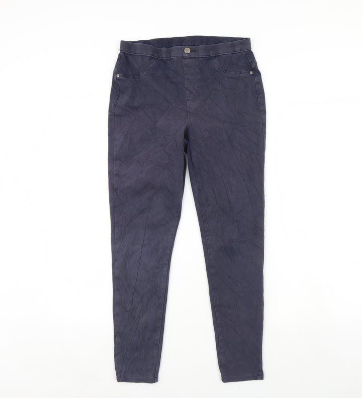 George Womens Blue Skinny Jeans Size 10 L29 in