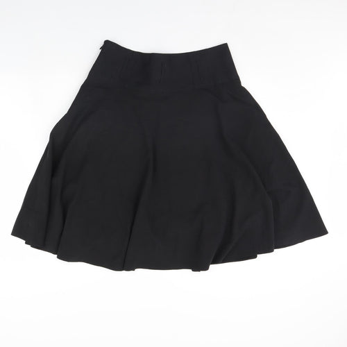 M&Co Womens Black   Flare Skirt Size 12