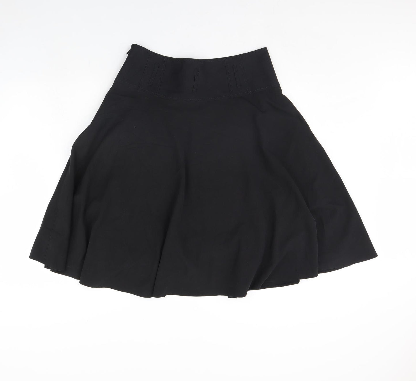 M&Co Womens Black   Flare Skirt Size 12