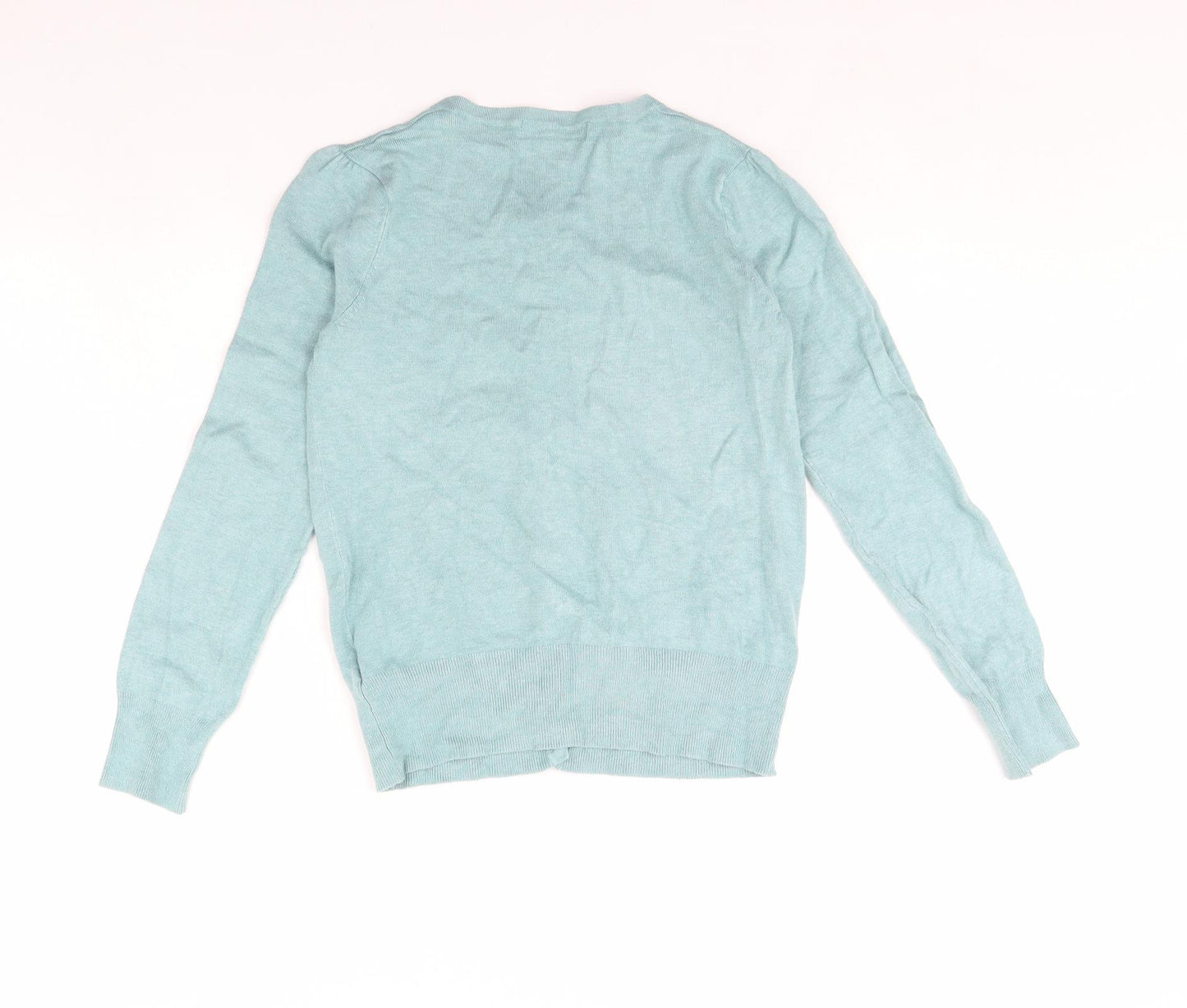m&s Womens Blue   Cardigan Jumper Size 8