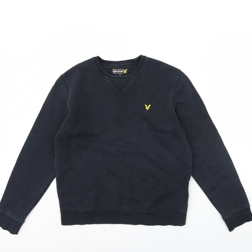 Lyle & Scott Mens Blue   Pullover Jumper Size S