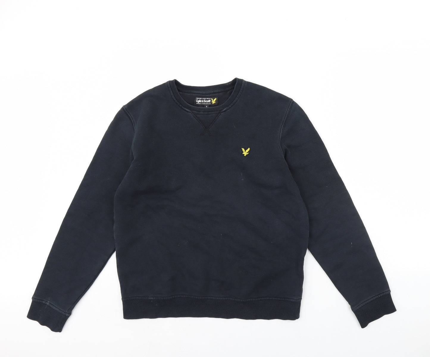 Lyle & Scott Mens Blue   Pullover Jumper Size S