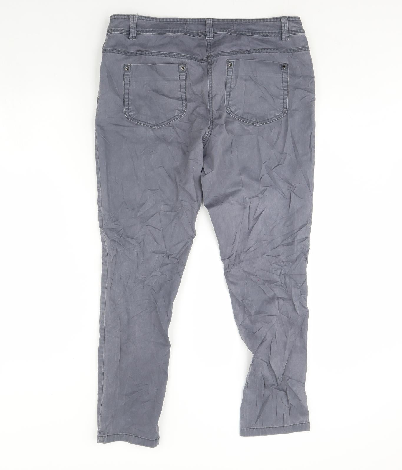 NEXT Womens Blue   Trousers  Size 14 L30 in
