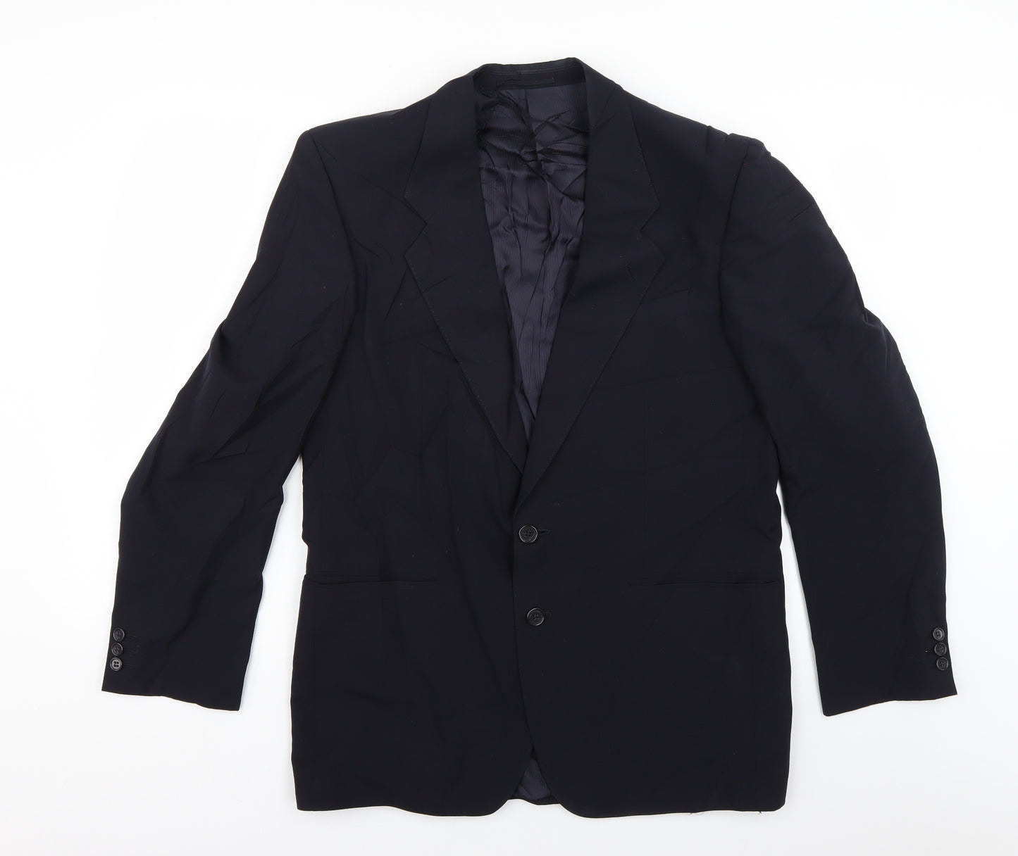 St Michael Mens Blue   Jacket Blazer Size M
