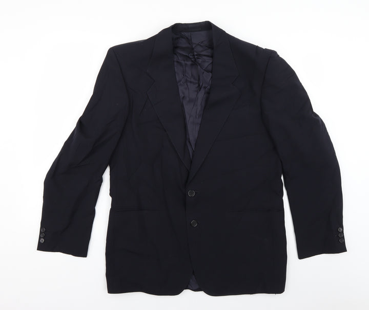 St Michael Mens Blue   Jacket Blazer Size M