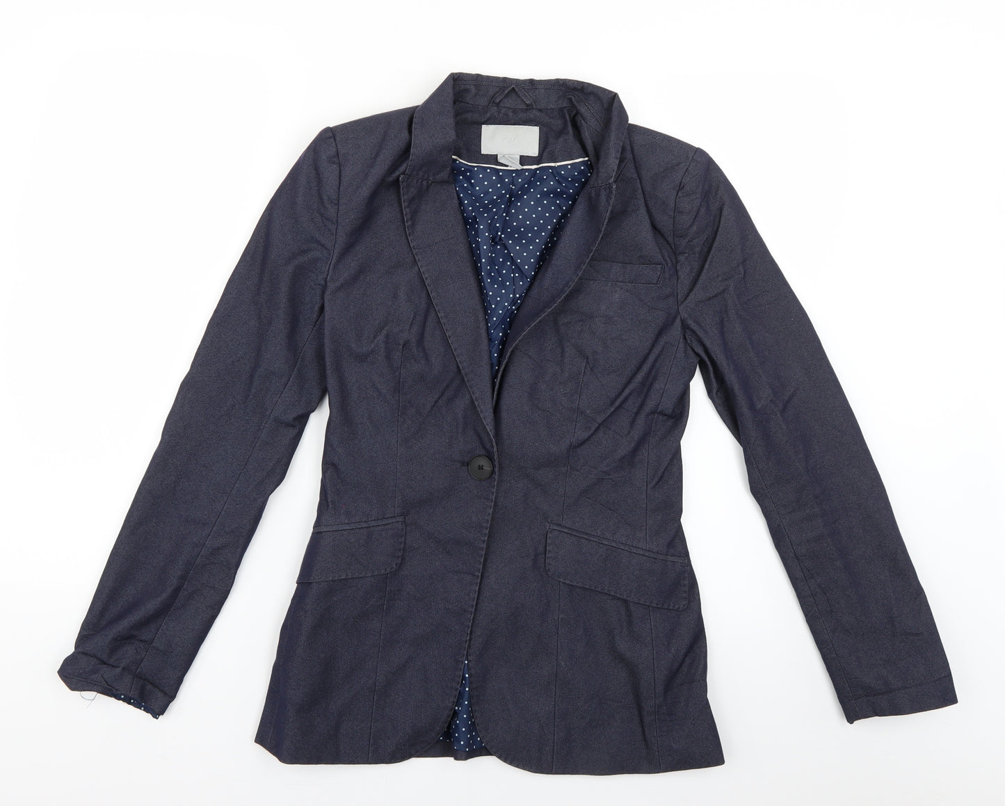 H&M Mens Blue   Jacket Blazer Size S