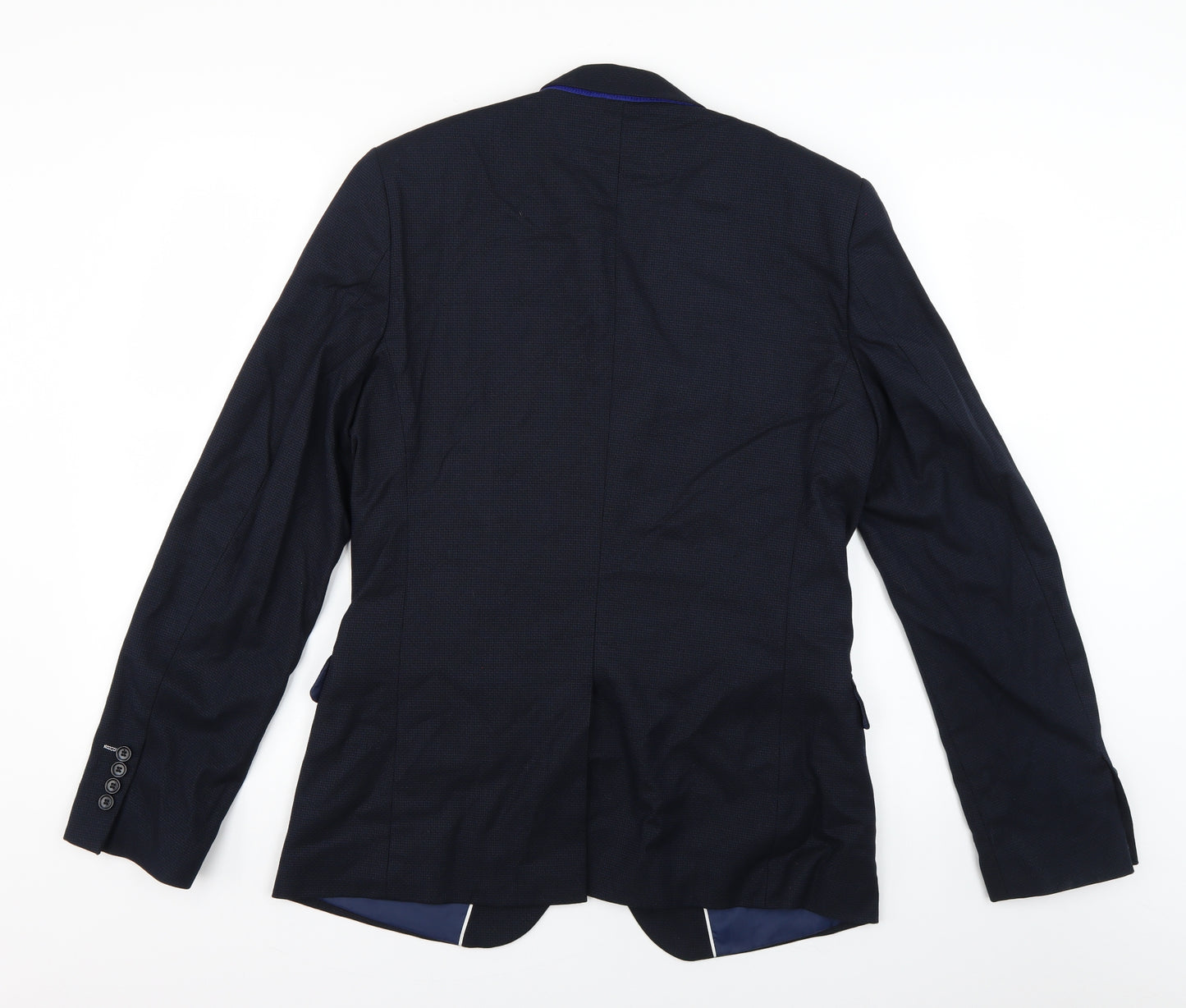 t&w Mens Blue   Jacket Suit Jacket Size L