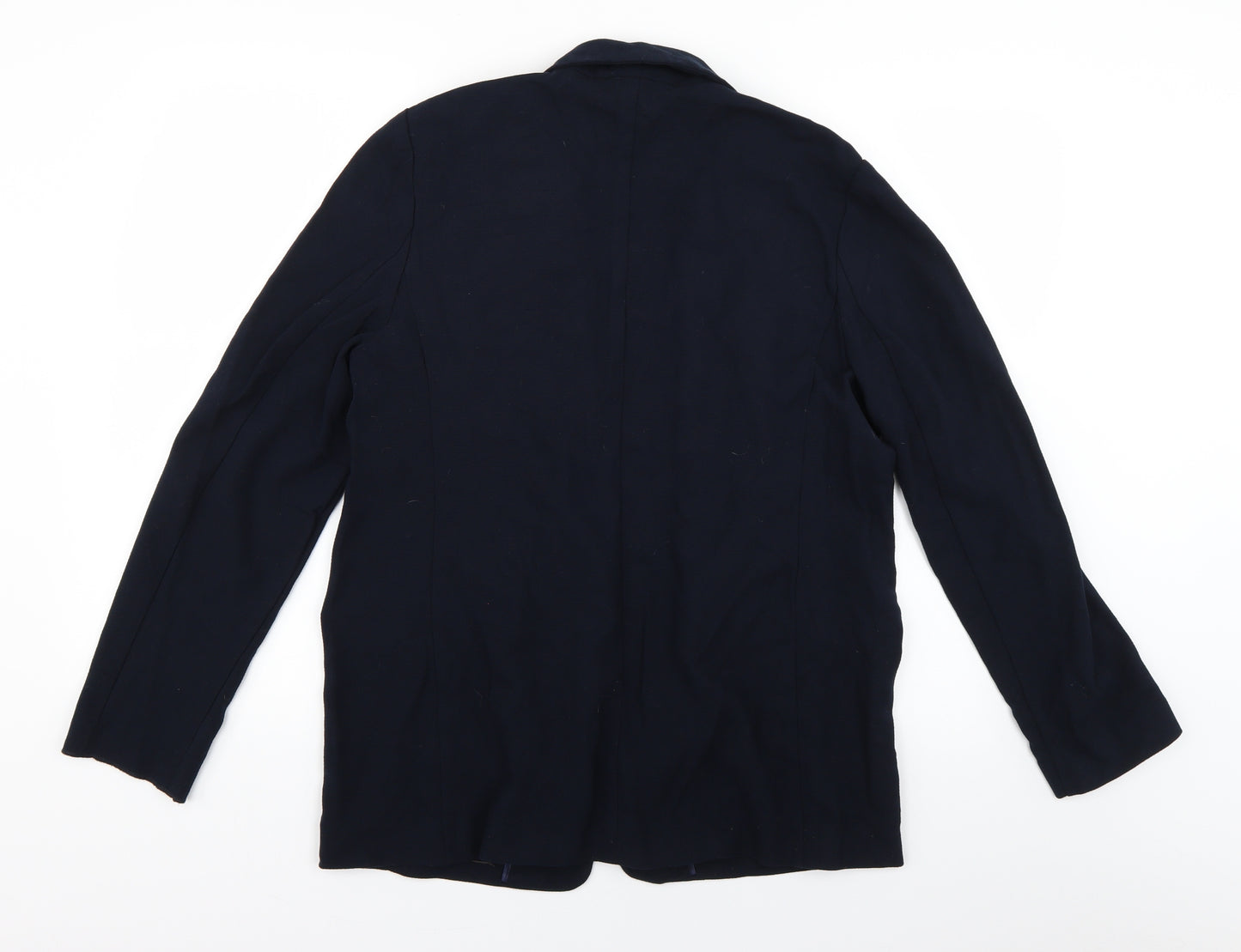 Marks and Spencer Womens Blue   Jacket Blazer Size 14