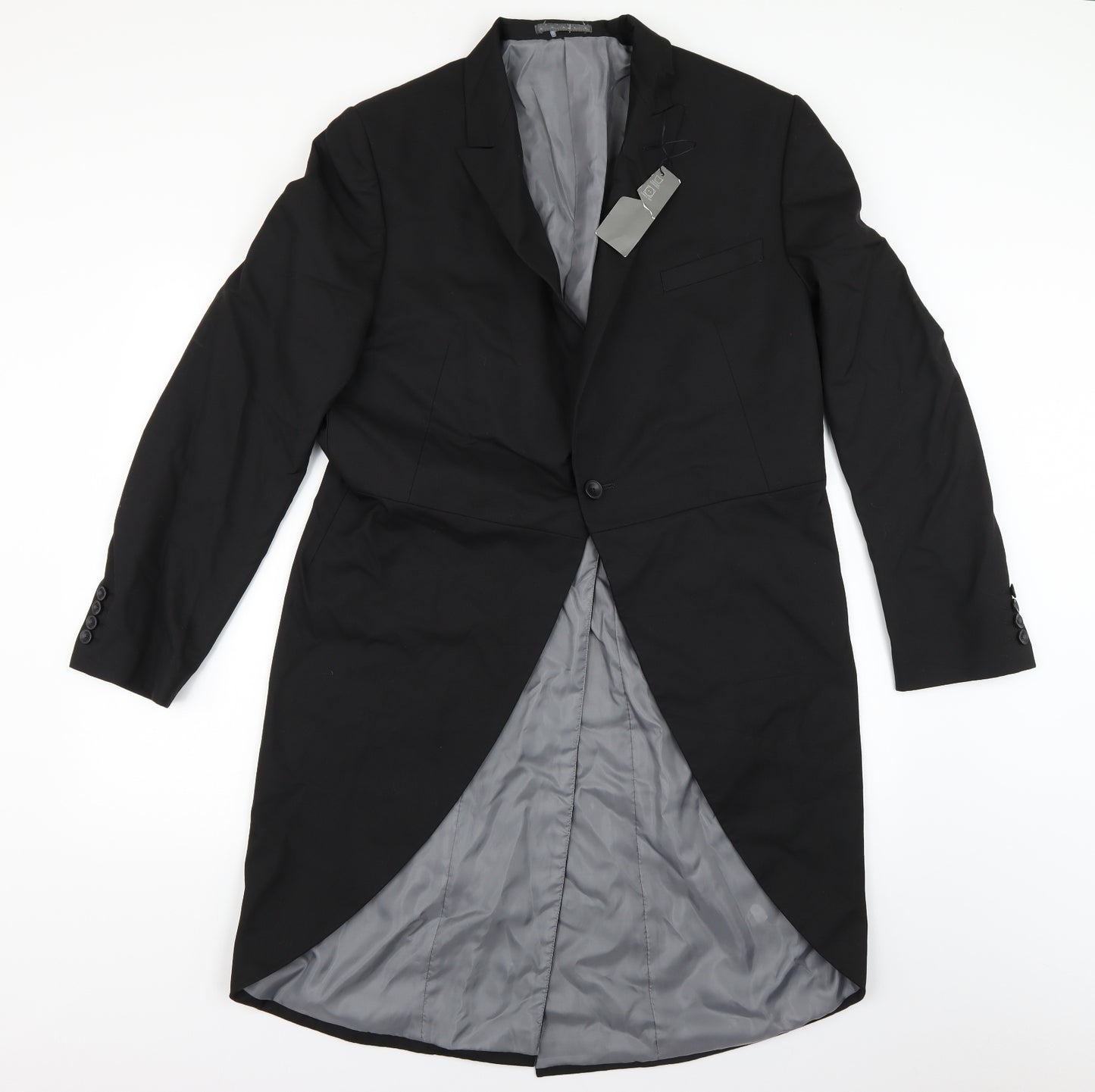 Marks and Spencer Mens Black   Jacket Suit Jacket Size M