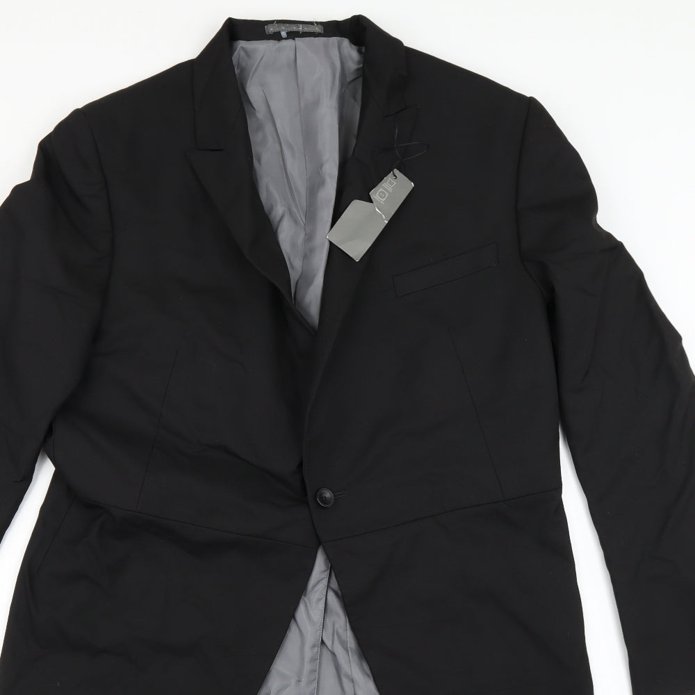 Marks and Spencer Mens Black   Jacket Suit Jacket Size M