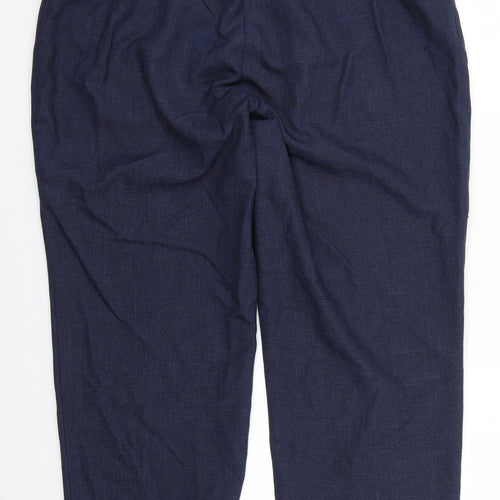 Marks and Spencer Womens Blue   Trousers  Size 16 L24 in