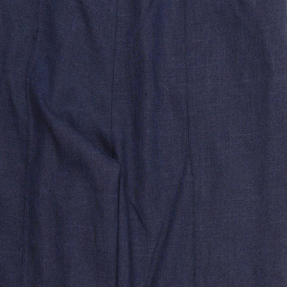 Marks and Spencer Womens Blue   Trousers  Size 16 L24 in