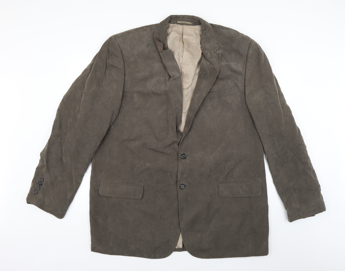 Preworn Mens Brown   Jacket Suit Jacket Size L