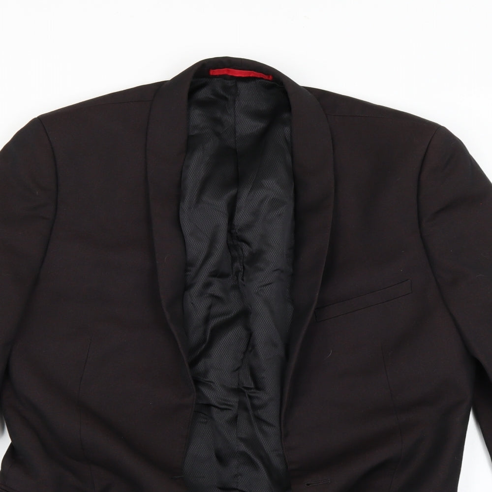 Preworn Mens Black   Jacket Blazer Size L