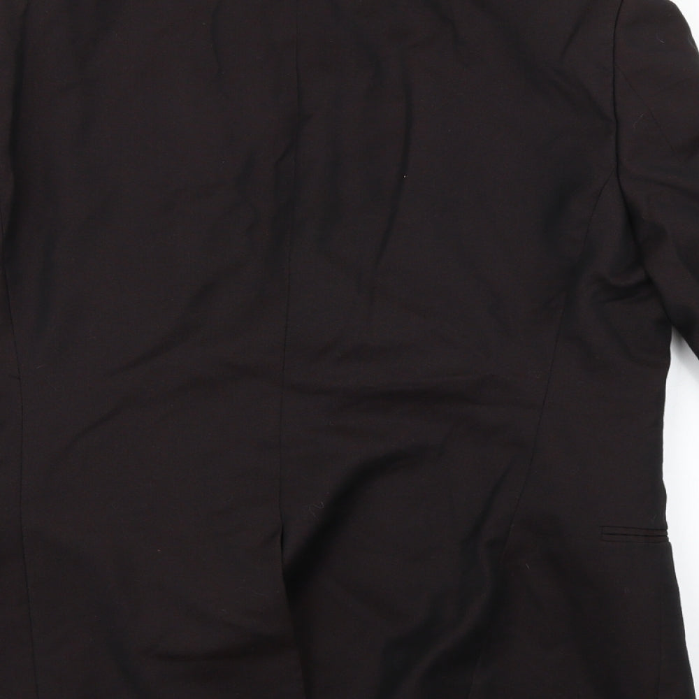 Preworn Mens Black   Jacket Blazer Size L