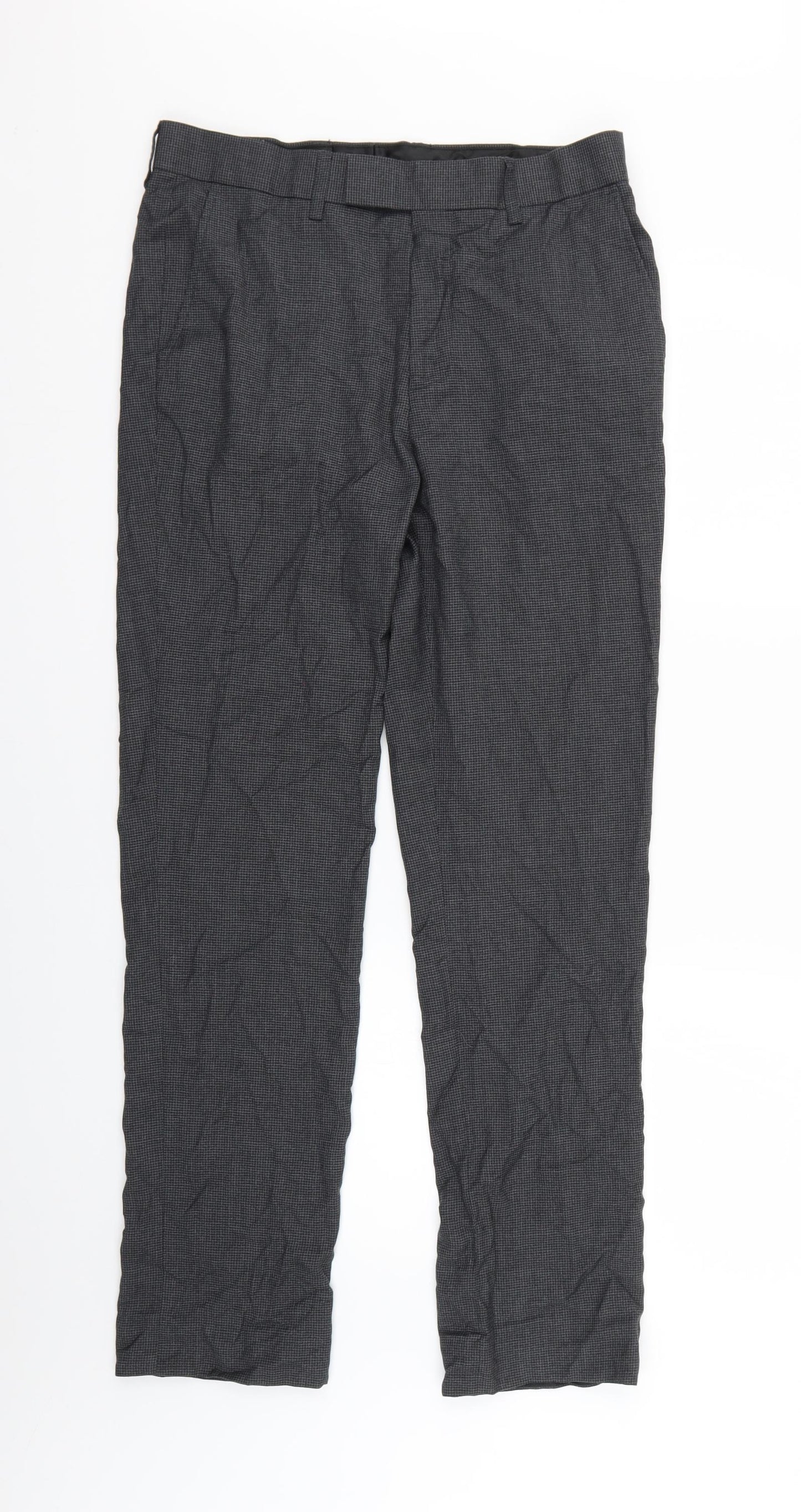 TU Mens Grey   Trousers  Size L L29 in