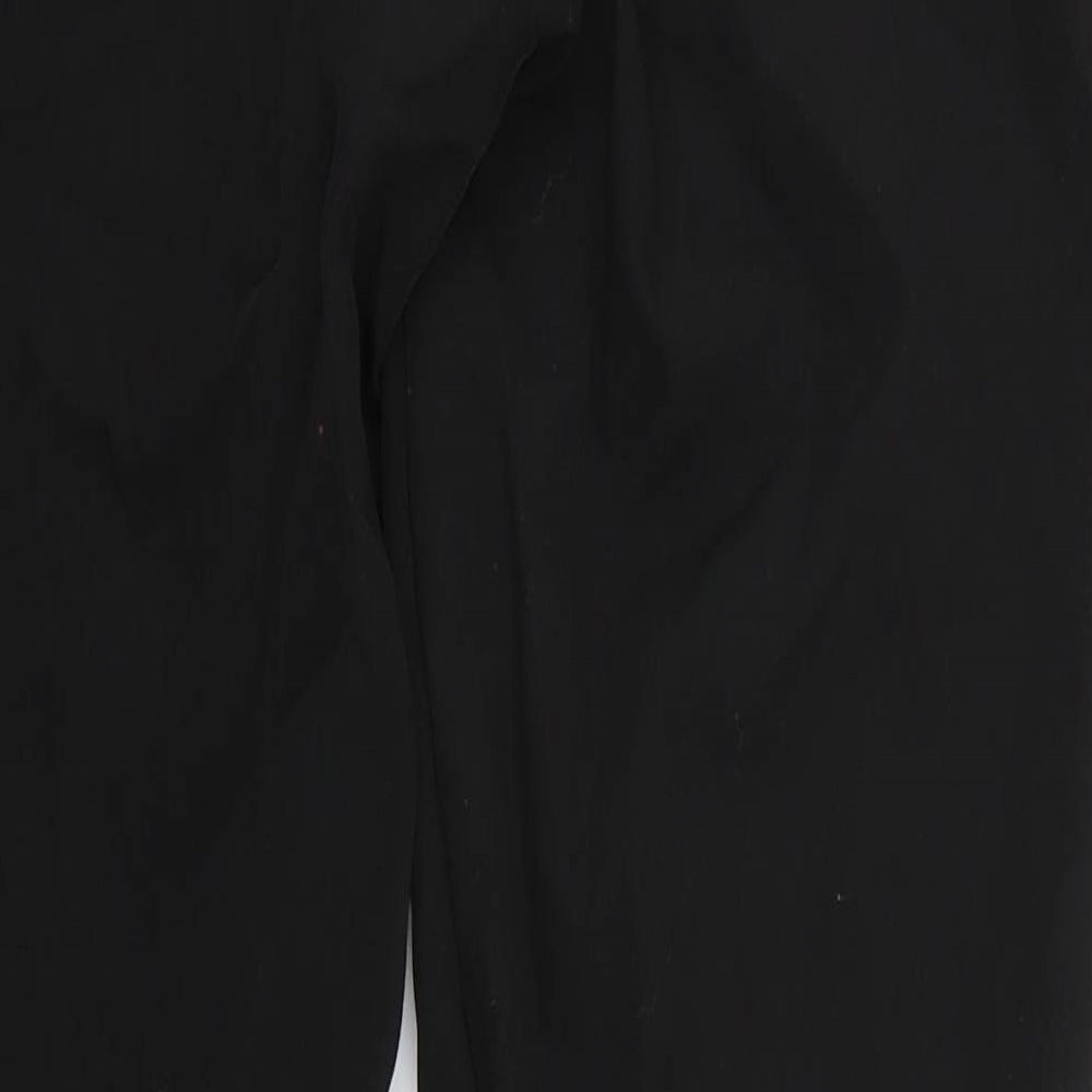 deadiva Womens Black   Trousers  Size 12 L27 in