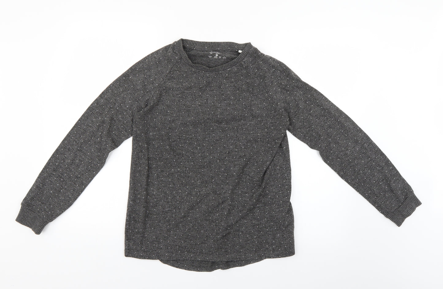 Primark Womens Grey   Pullover Jumper Size 6