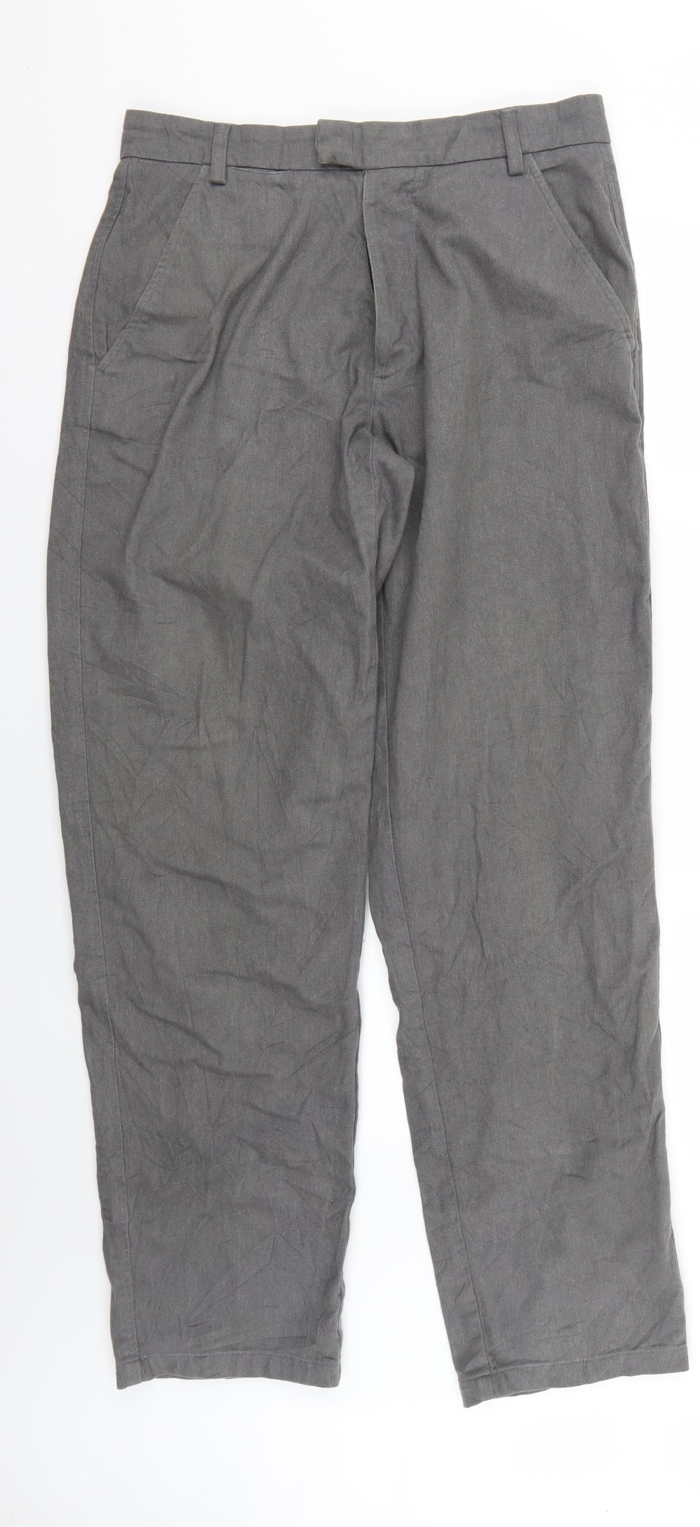 massimo osti Mens Grey   Straight Jeans  L29 in
