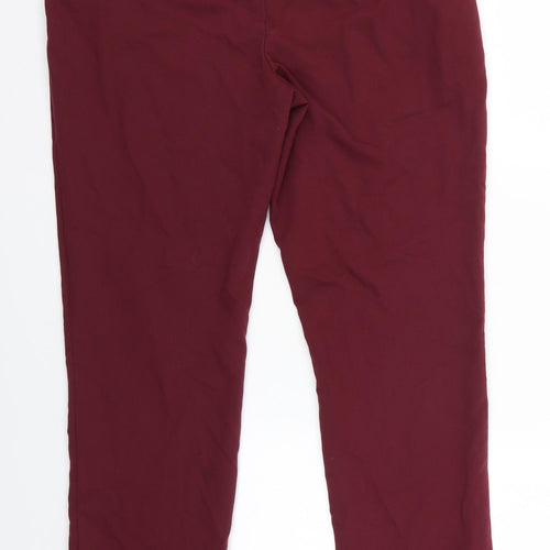Atmosphere Womens Red   Trousers  Size 10 L26 in