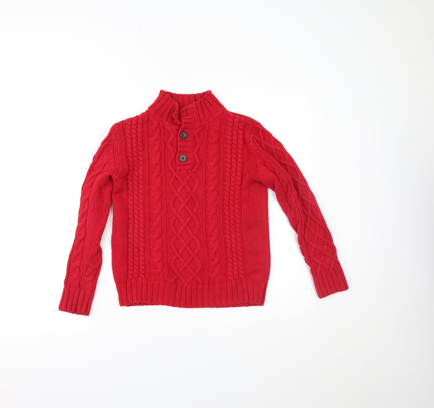 Gap Boys Red   Pullover Jumper Size 8-9 Years
