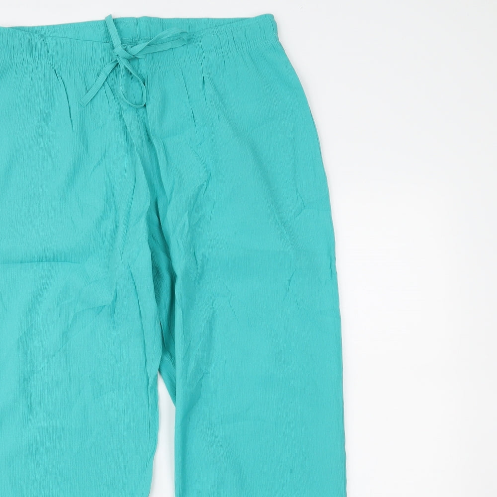 Damart Womens Green   Trousers  Size 16 L25.5 in