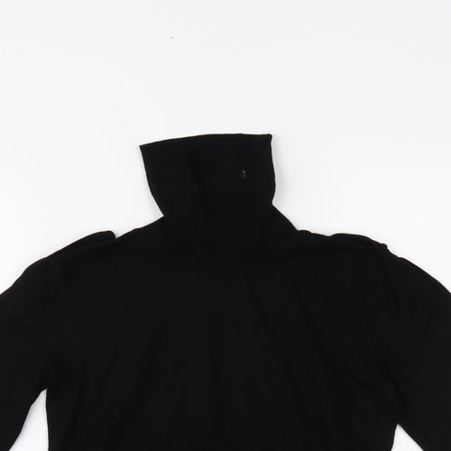 precise petite Womens Black   Basic Blouse Size S