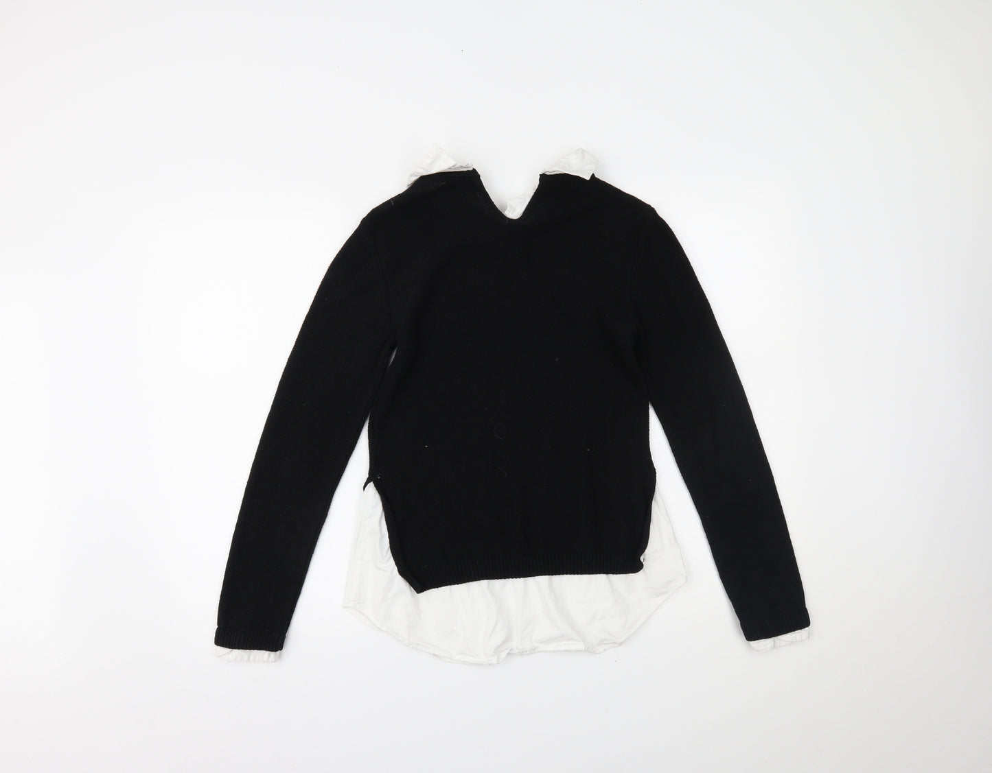 Papaya Womens Black   Basic Blouse Size 8