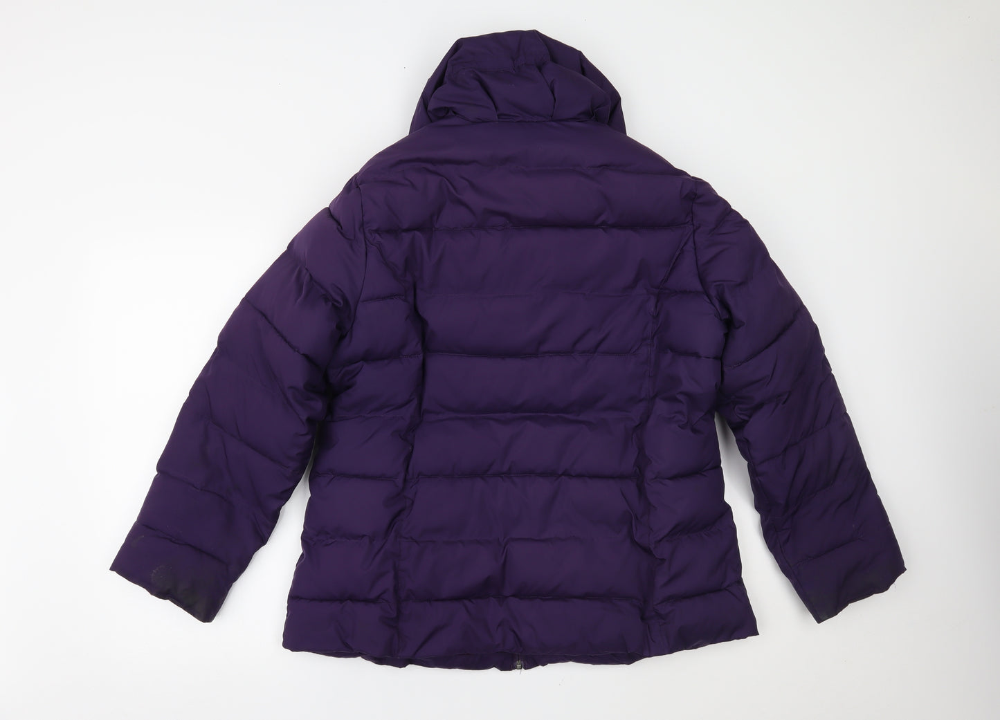 Per Una Womens Purple   Puffer Jacket Coat Size L