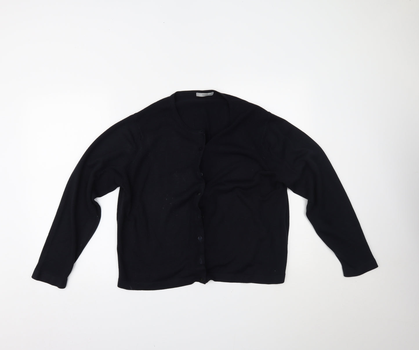 Marks and Spencer Womens Blue   Cardigan Jumper Size 22