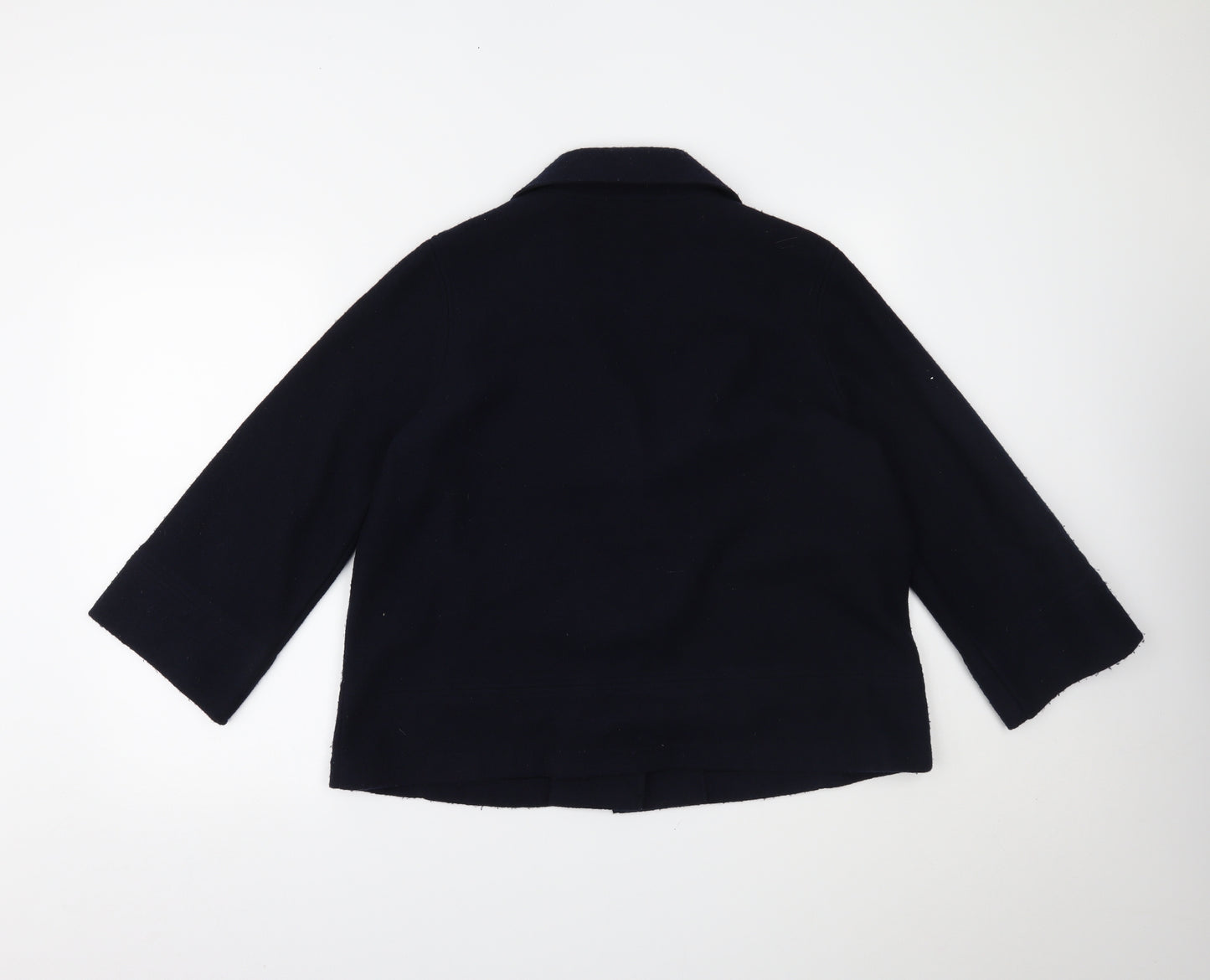 Olsen Womens Blue   Jacket Coatigan Size 20