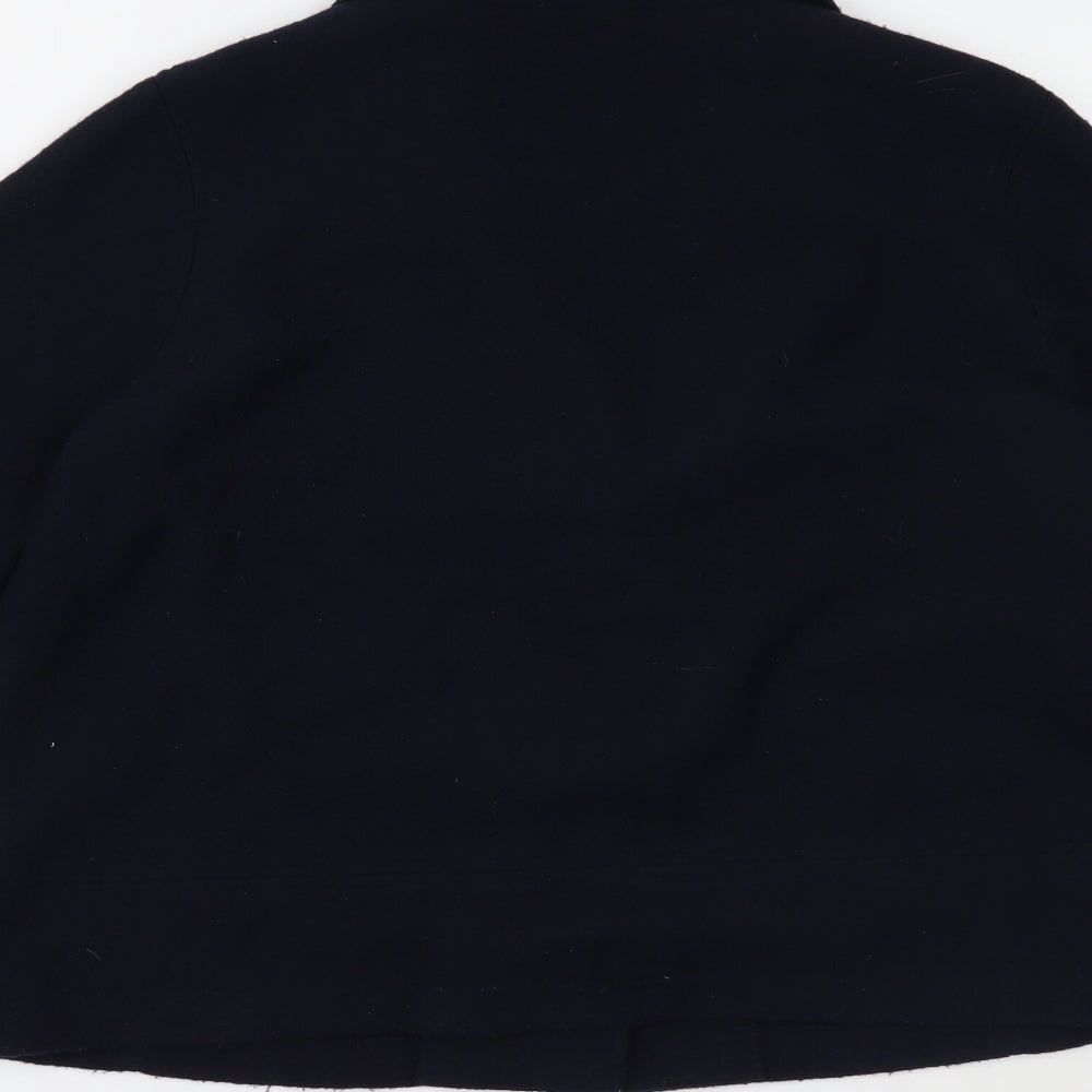 Olsen Womens Blue   Jacket Coatigan Size 20
