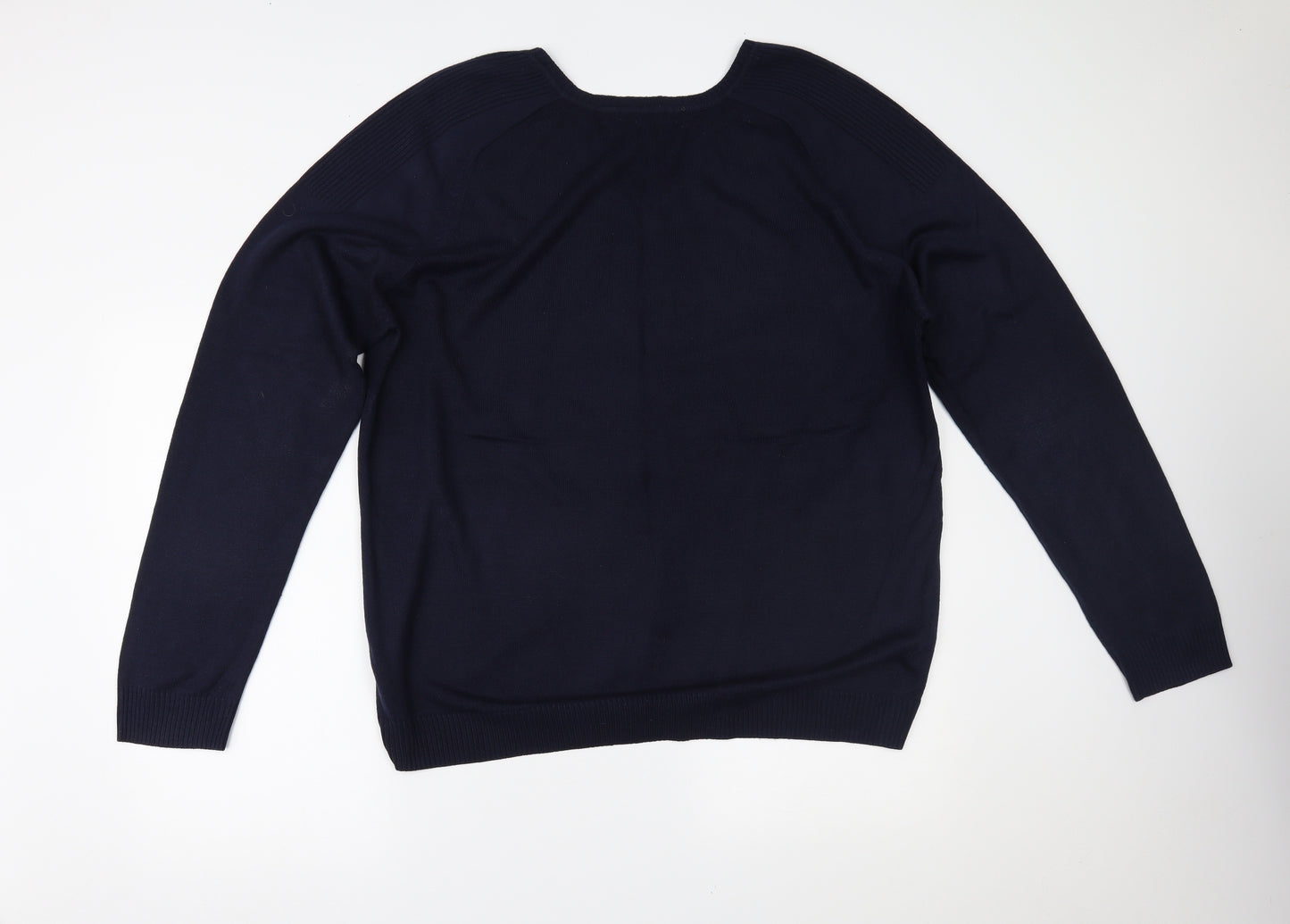 George Mens Blue   Pullover Jumper Size XL