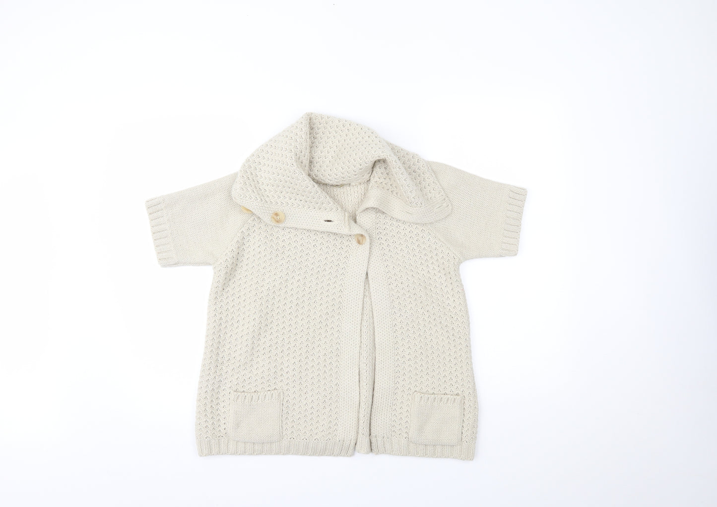 TU Womens Beige   Cardigan Jumper Size 14