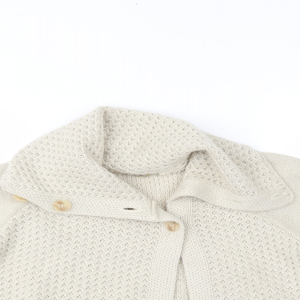 TU Womens Beige   Cardigan Jumper Size 14