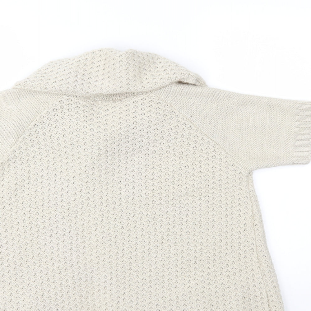 TU Womens Beige   Cardigan Jumper Size 14
