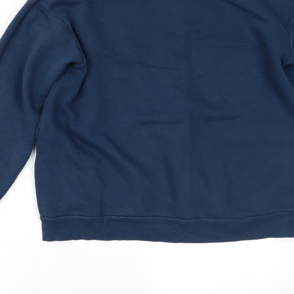 Mango Womens Blue   Pullover Jumper Size S