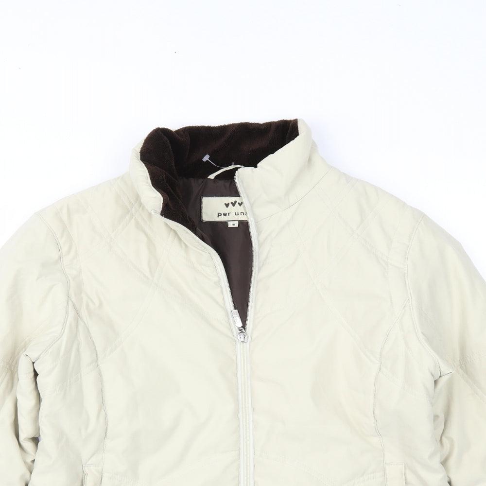 Per Una Womens Ivory   Jacket  Size M