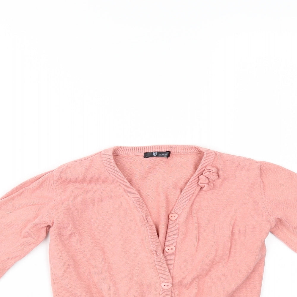 Very Girls Pink   Cardigan Jumper Size 4-5 Years