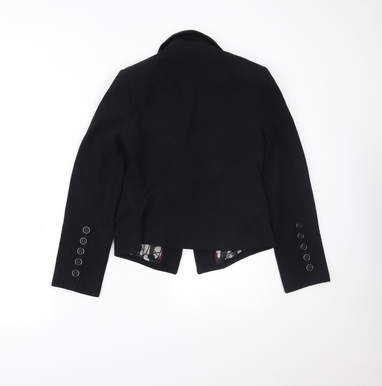 Marks and Spencer Womens Black   Gilet Blazer Size 10