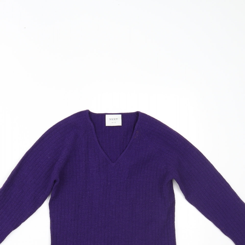 NEXT Womens Purple   Pullover Jumper Size 10