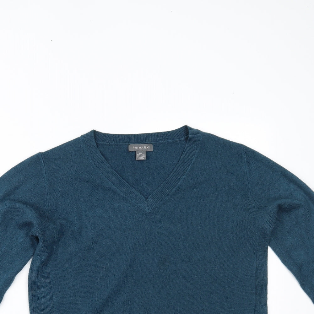 Primark Womens Blue   Pullover Jumper Size 2XS