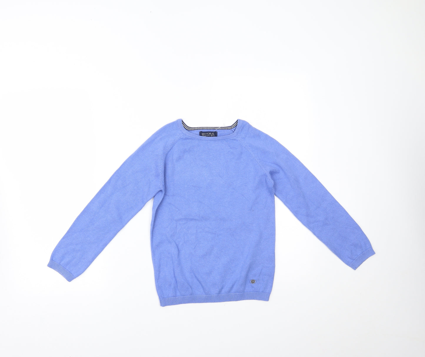 Mayoral Boys Blue   Pullover Jumper Size 8 Years