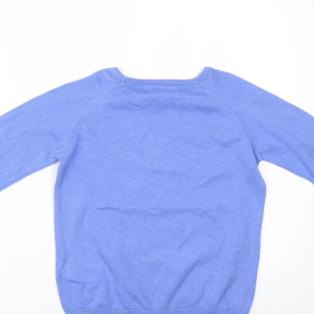 Mayoral Boys Blue   Pullover Jumper Size 8 Years