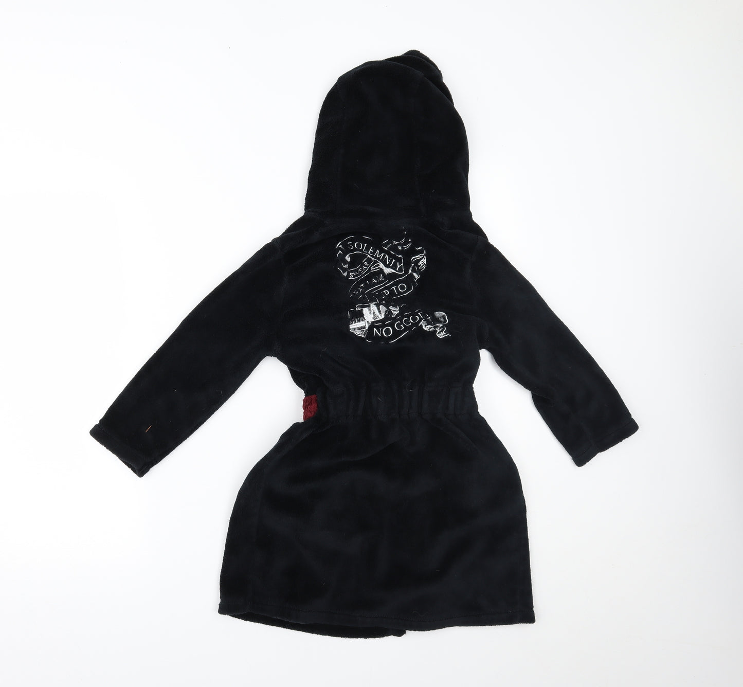 George Boys Black    Robe Size 6-7 Years  - Harry Potter