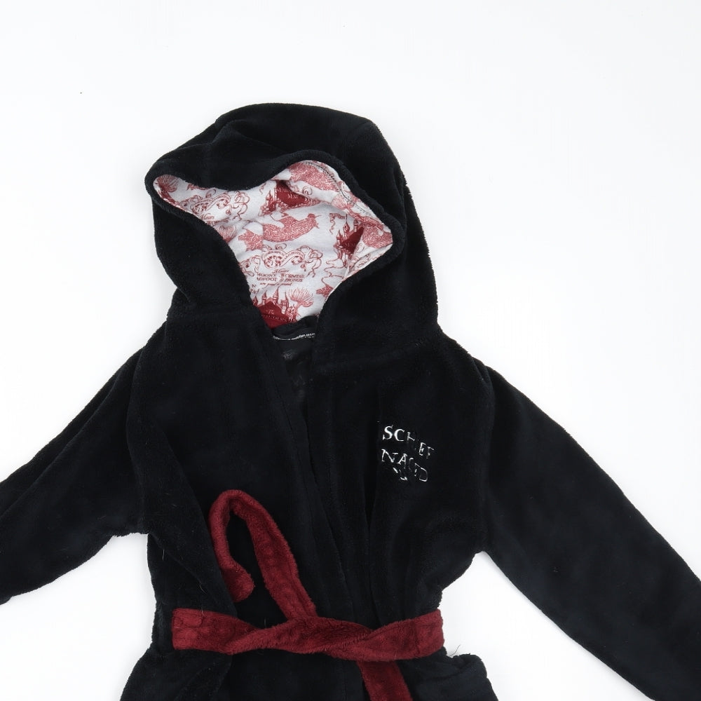 George Boys Black    Robe Size 6-7 Years  - Harry Potter
